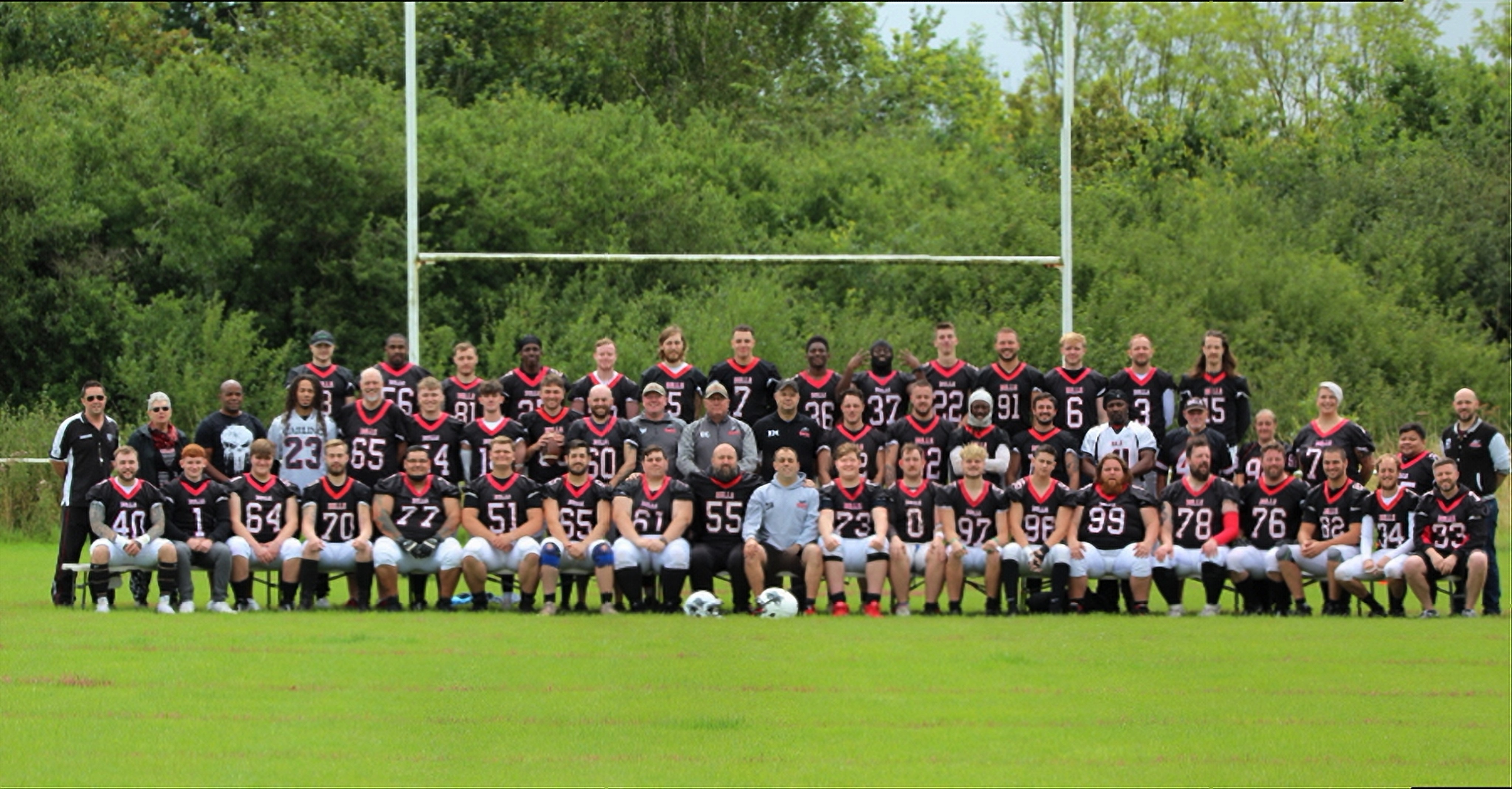 Team In Play with Oline in frame